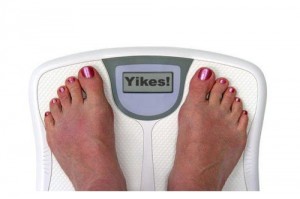 Yikes! Bathroom Scale